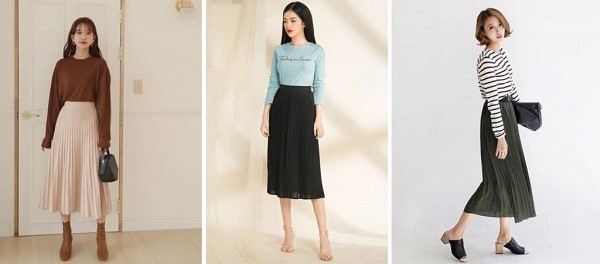 5 kiểu chân váy midi dài cho nàng công sở trong mùa đông  bloghayorg